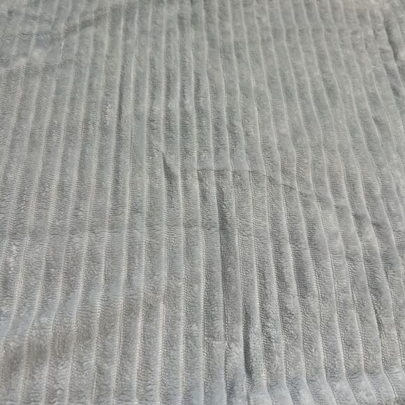 Zak & Zoey Baby Blanket Blue Ribbed Security Lovey Preowned - Picture 2 of 3